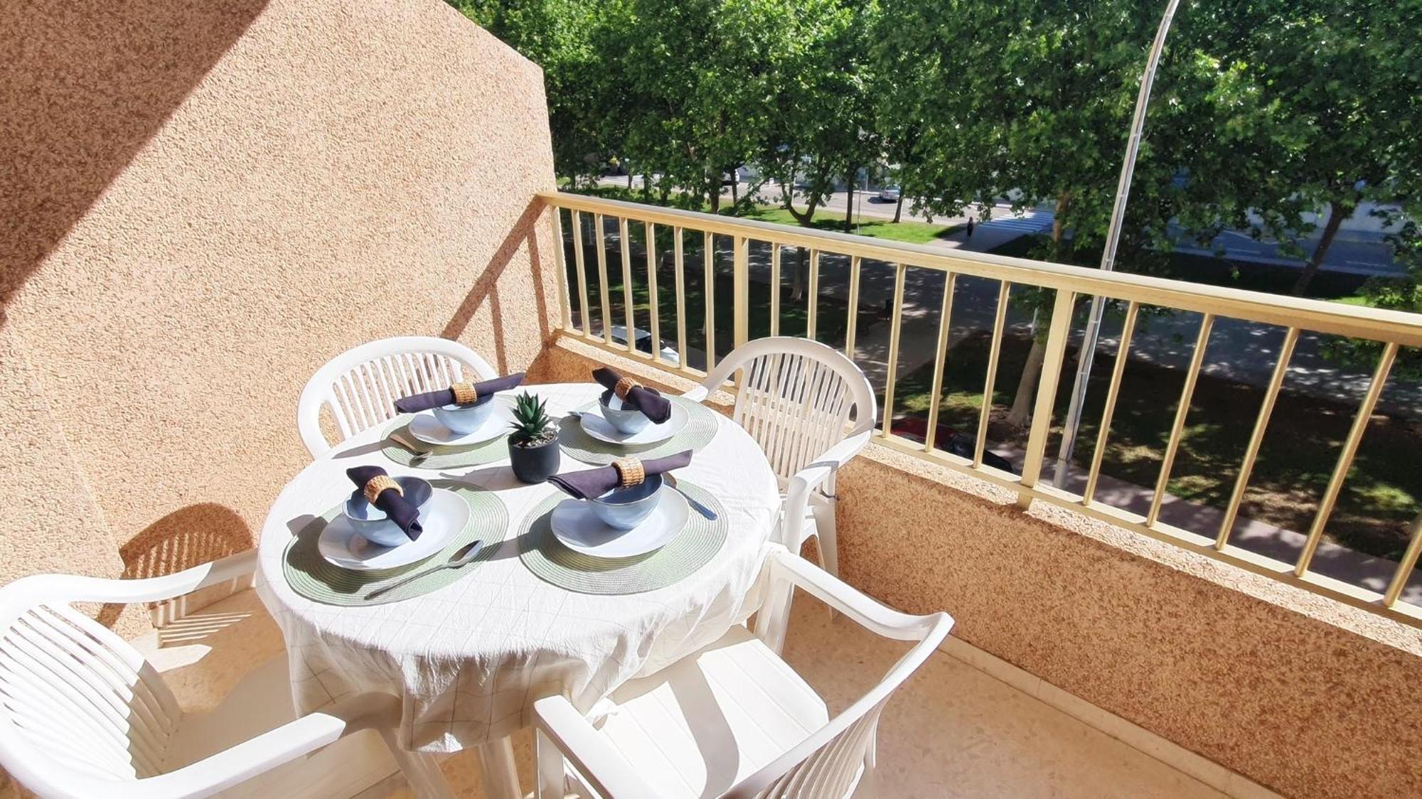 Апартаменты Jardines Gandia- Solo Familias Playa de Gandia Экстерьер фото